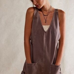 We the free high roller shortall overalls